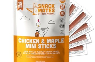 The New Primal Snack Mates Chicken & Maple Sticks