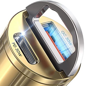 AINOPE 60W USB C Car Charger Fast Charging for iPhone 17 Pro Max Plus