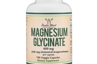 Magnesium Glycinate 400mg | 180 Capsules | Sleep