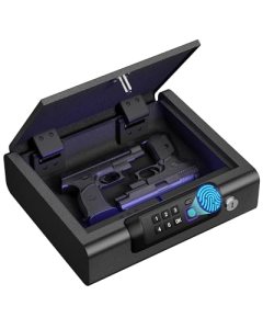 BILLCONCH Gun Safes Biometric Gun Safe Portable Pistol Safes Electronic Lock Box