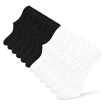 IDEGG No Show Socks Women and Men Low Cut Anti-slid Athletic Running Novelty Cas