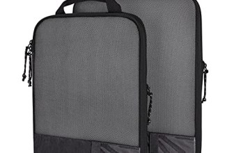 BAGSMART 2 Set Compression Packing Cubes for Travel