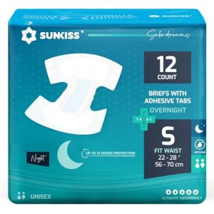 SUNKISS TrustPlus Overnight Adult Diapers with Tabs
