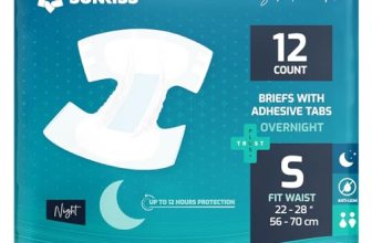 SUNKISS TrustPlus Overnight Adult Diapers with Tabs