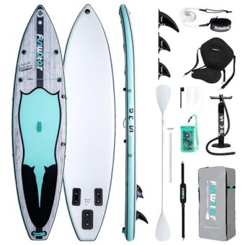 FunWater Inflatable Stand Up Paddle Board 10’6″/11″/11’6″ Paddle Board for Adult