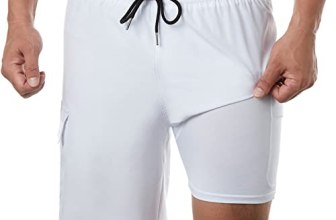 BRISIRA Mens Swim Trunks Bathing Suit 9 Inch Inseam Compression Liner Beach Long