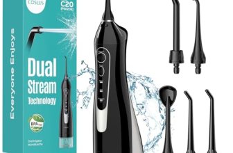 COSLUS Water Dental Flosser Teeth Pick C20: ADA Accepted
