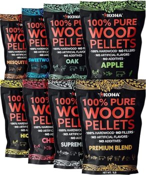 Kona Wood Pellets All Variety Pack