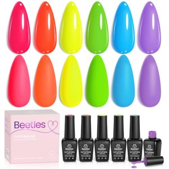 Beetles Neon Gel Nail Polish – Rainbow Kingdom