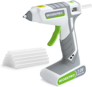 WORKPRO 7.2V Cordless Hot Melt Glue Gun