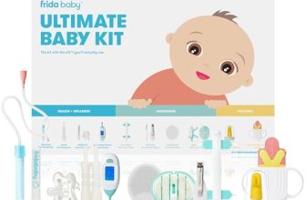 Frida Baby Ultimate Baby Kit, 10 piece New Born Essentials Gift Set Includes Wel