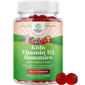 Chewable Vitamin D Gummies for Kids