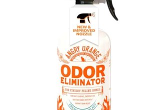 Fresh Scent Pet Odor Eliminator Spray by Angry Orange