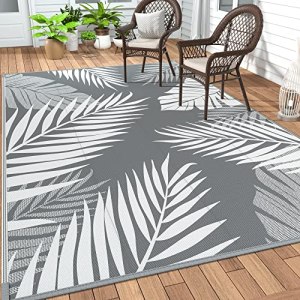 GENIMO Outdoor Rug 5′ x 8′ Waterproof for Patios Clearance