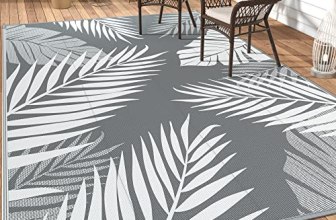GENIMO Outdoor Rug 5′ x 8′ Waterproof for Patios Clearance