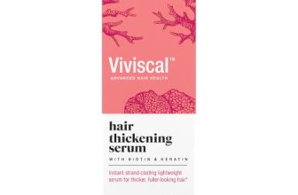 Viviscal Hair Thickening Serum, Leave-in Elixir for Thicker, Fuller Looking Hair