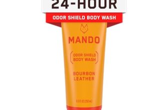 Mando Odor Shield Body Wash – 24 Hour Control
