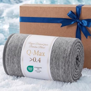 Bedsure Silky Soft Summer Cooling Blanket for Hot Sleepers