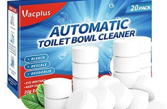Vacplus Toilet Bowl Cleaner Tablets 20 PACK