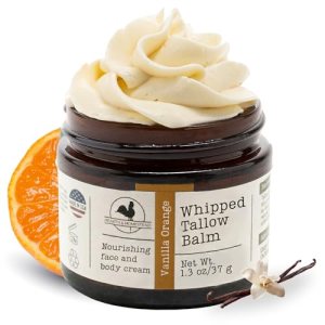 Hearth & Homestead Whipped Beef Tallow for Skin & Face – 100% Grass Fed