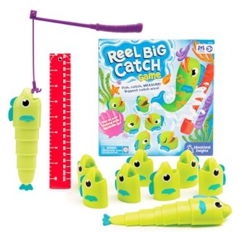 Educational Insights Reel Big Catch Game – Preschool Math Games for 4 Year Olds