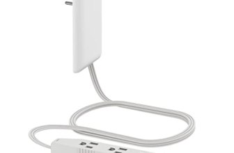 LIDER Flat-Face Outlet Extender with 3 Receptacles