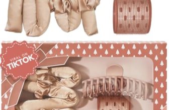 Kitsch Satin Heatless Hair Curler Styling 5pc Gift Set