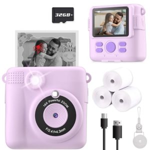 ESOXOFFORE Instant Print Camera for Kids