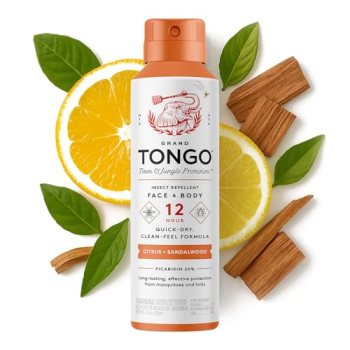 Grand Tongo DEET-Free Insect Repellent with Picaridin