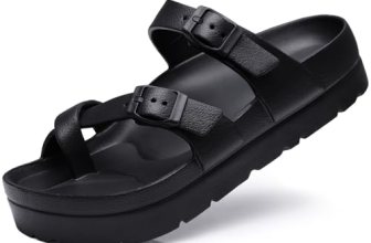 Goosecret Women’s Platform Sandals with Arch Support Comfortable Foam Slides Sum