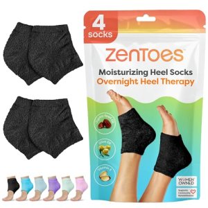 ZenToes Moisturizing Socks for Cracked Heel Treatment