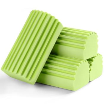 Jeymei 4-Pack Damp Clean Duster Sponge