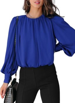 Dokotoo Womens Juniors Spring Tops and Blouses for Women 2026 Summer Trendy T-Sh