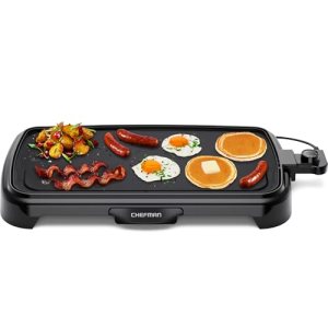 Chefman XL Electric Griddle with Removable Temperature Control