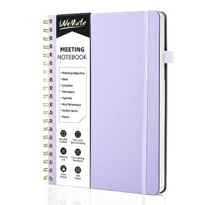 WEMATE Meeting Notebook for Work B5 (7″x10″)