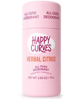 HAPPY CURVES All Over Whole Body Deodorant for Women
