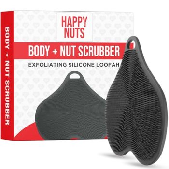 HAPPY NUTS Silicone Body Scrubber