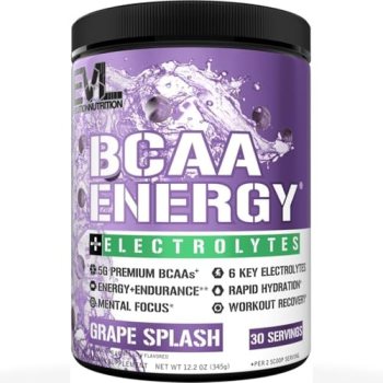 EVL BCAAs Amino Acids Powder – BCAA Energy Pre Workout Powder for Muscle Recover