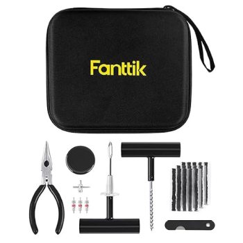 Fanttik Tire Repair Kit-24pcs Heavy Duty Tire Plug Kit