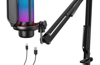 TONOR Gaming Microphone Set with Boom Arm
