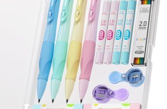 Four Candies 2.0MM Handwriting Pencils for Kids with Comfort Ergonomic Grip