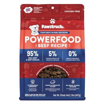Pawstruck Air Dried Dog Food with Real Beef