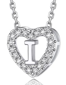 MomentWish Initial Necklaces for Women