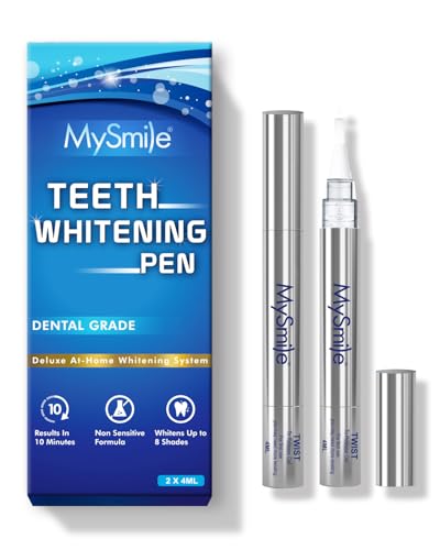 MySmile Non-Sensitive Teeth Whitening Pen Mint Gel Enamel Safety 8ML 30+ Treatme