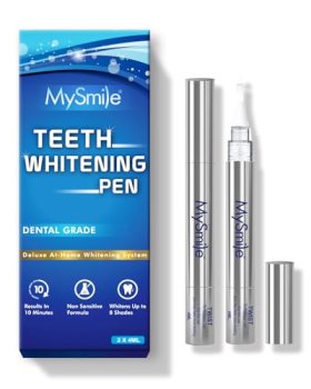 MySmile Non-Sensitive Teeth Whitening Pen Mint Gel Enamel Safety 8ML 30+ Treatme