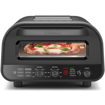 CHEFMAN Indoor Pizza Oven – Makes 12 Inch Pizzas in Minutes