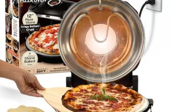 PIEZANO 12″ Electric Pizza Oven Indoor Countertop Pizza Maker