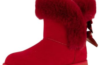 Juicy Couture Women’s Slip On Winter Snow Boots Warm & Insulated Fur Lining Comf