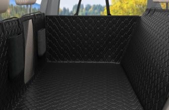 Petiza Back Seat Extender for Dogs Hard Bottom Dog Car Seat Cover for Back Seat