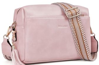 Roulens Triple Zip Small Crossbody Bag for women